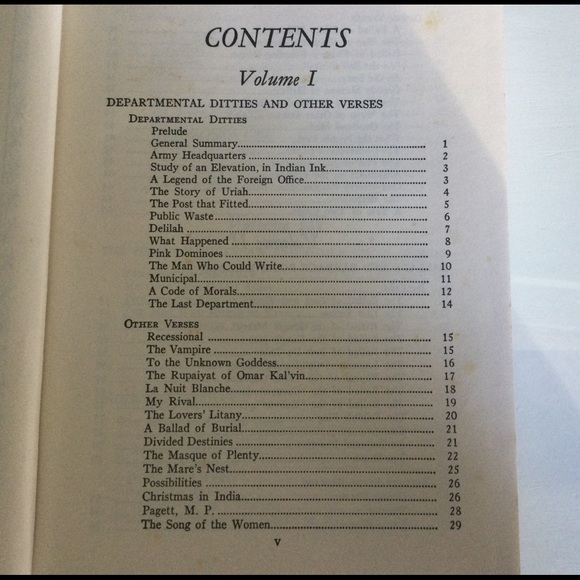 Antique Poetry Book The Works of Rudyard Kipling - Picture 6 of 9
